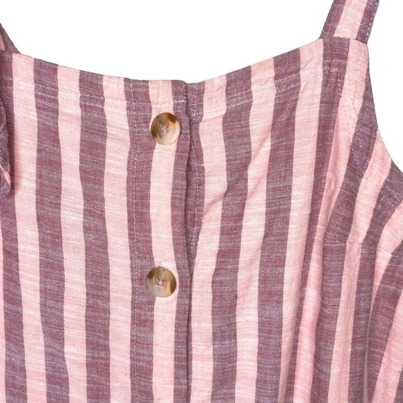 Ichi Womens Tulle Button Down Midi Dress - Picture 3 of 10